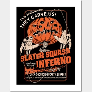 Slayer Squash Inferno Posters and Art